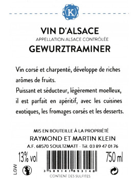 GEWURZTRAMINER